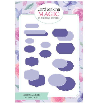 Card Making Magic 5 x 7in Butterfly Card Blanks Pastel 12 Pack 250gsm | Butterfly Blossom Collection