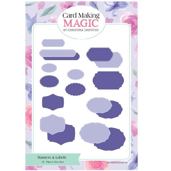 Card Making Magic 5 x 7in Butterfly Card Blanks Pastel 12 Pack 250gsm | Butterfly Blossom Collection