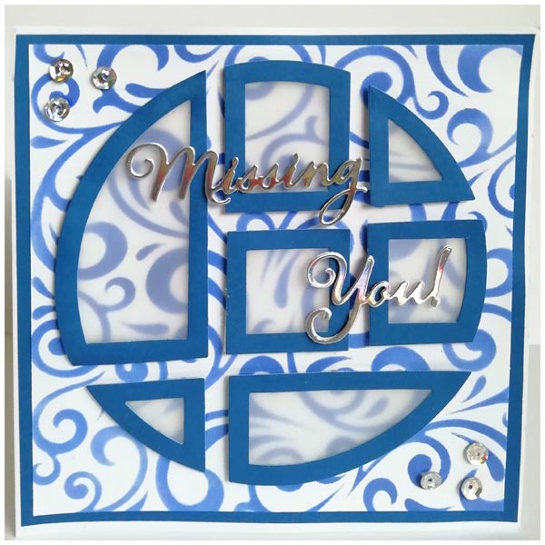 Card Making Magic Die Set Mindful Words Set of 14 | Circular Box Collection