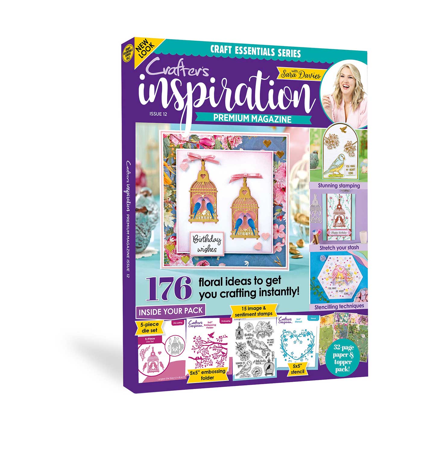 Crafter's Companion Crafter's Inspiration Magazine & Kit #12