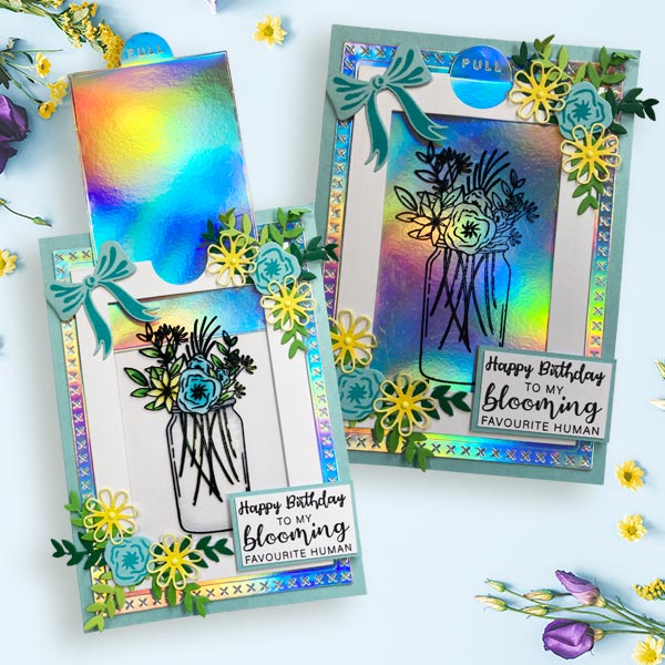Made to Surprise 5in x 7in Mechanism Die Set Magic Colour Slide | Set of 6