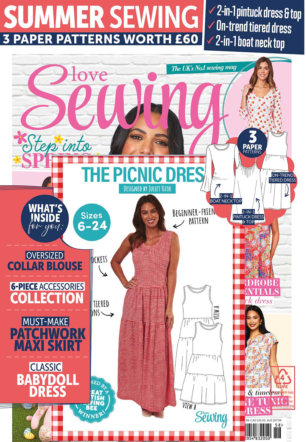 Love Sewing Magazine #162