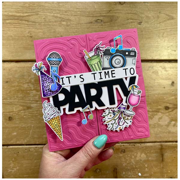 Made To Surprise Mechanism Die Set 6in x 6in Secret Messages Card | Set of 8