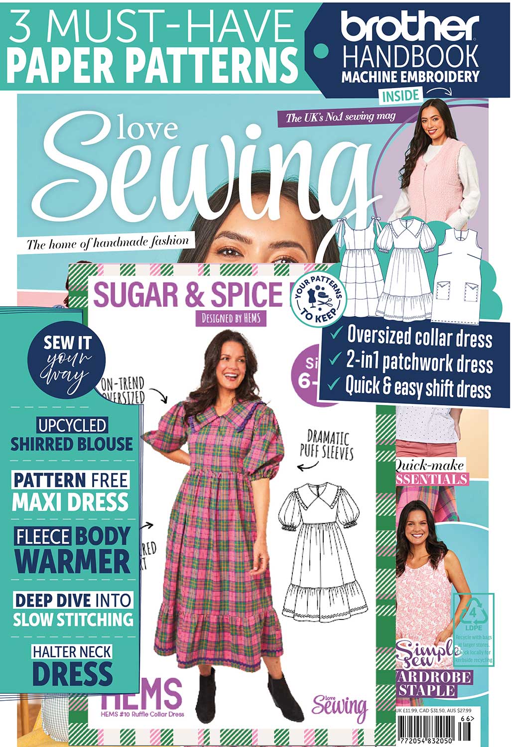 Love Sewing Magazine #166