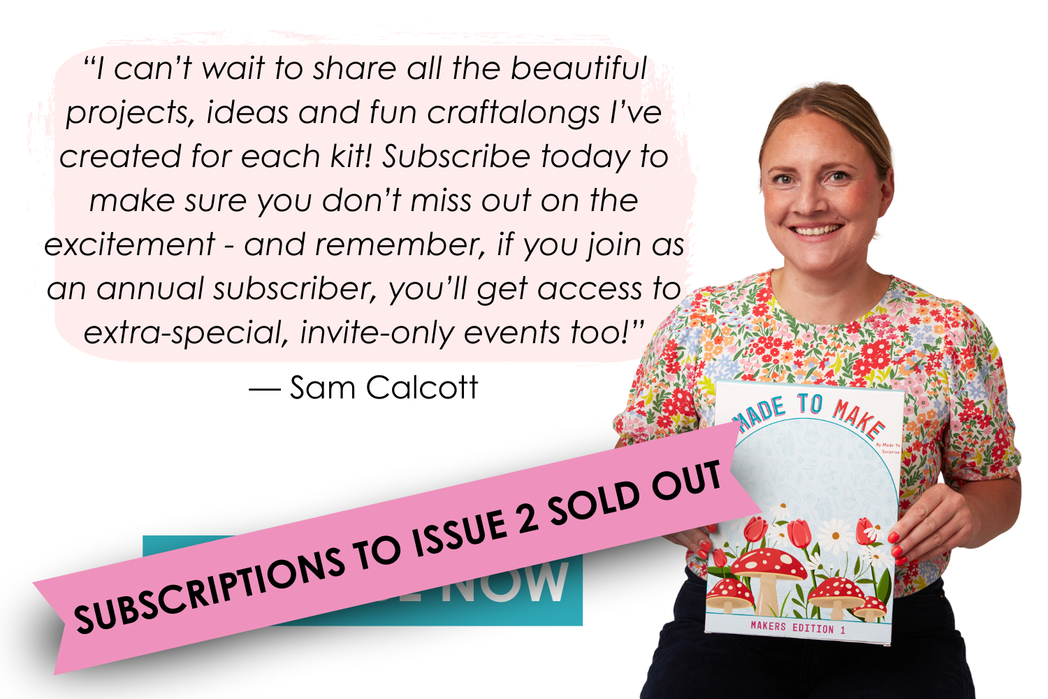 Message from Sam - subscribe now