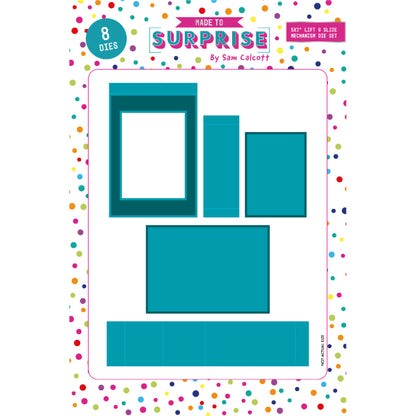 Made to Surprise 5''x 7'' Die Set Lift & Slide Mechanism | Lift & Slide 