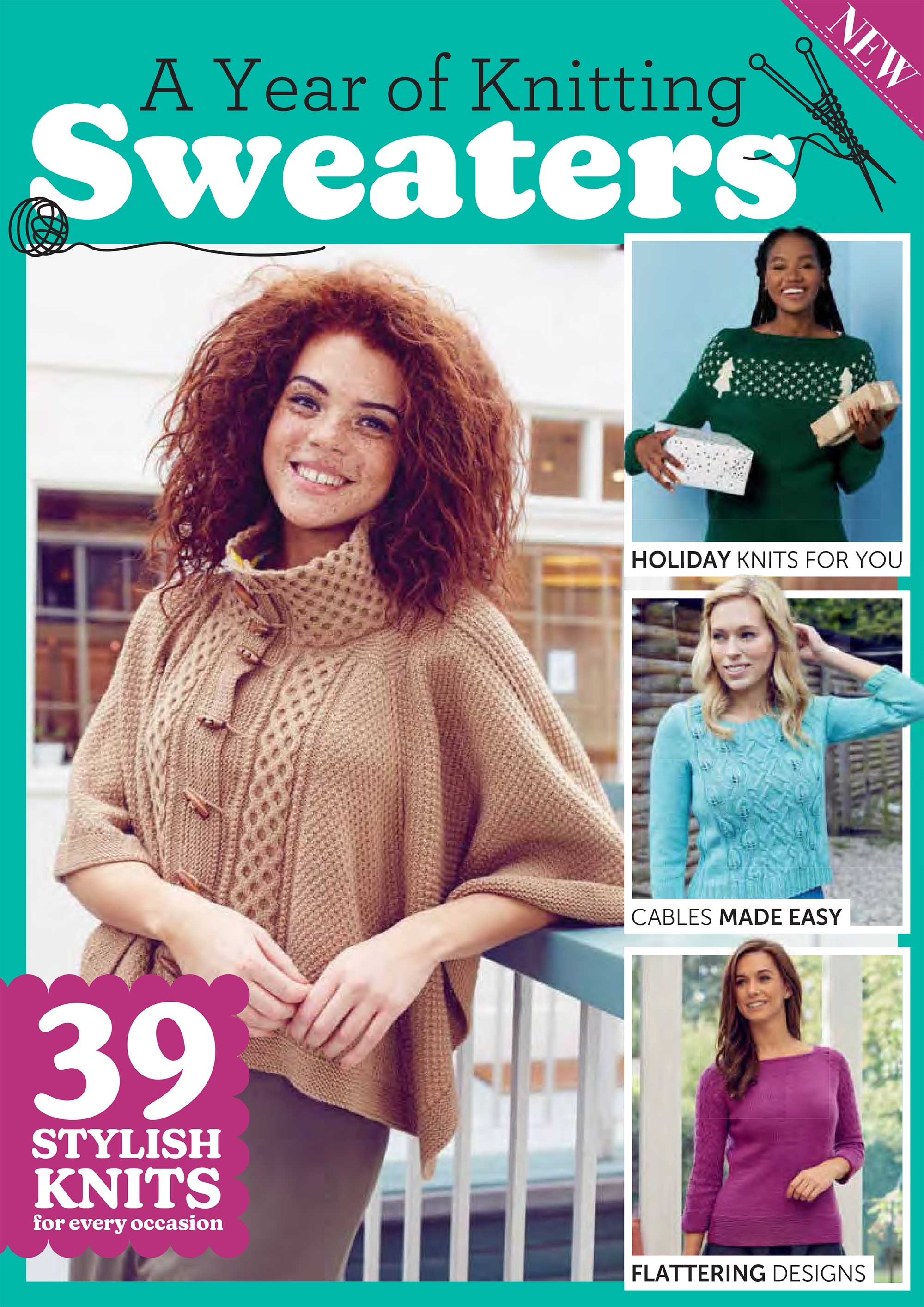 A Year of Knitting Sweaters - Digital Book