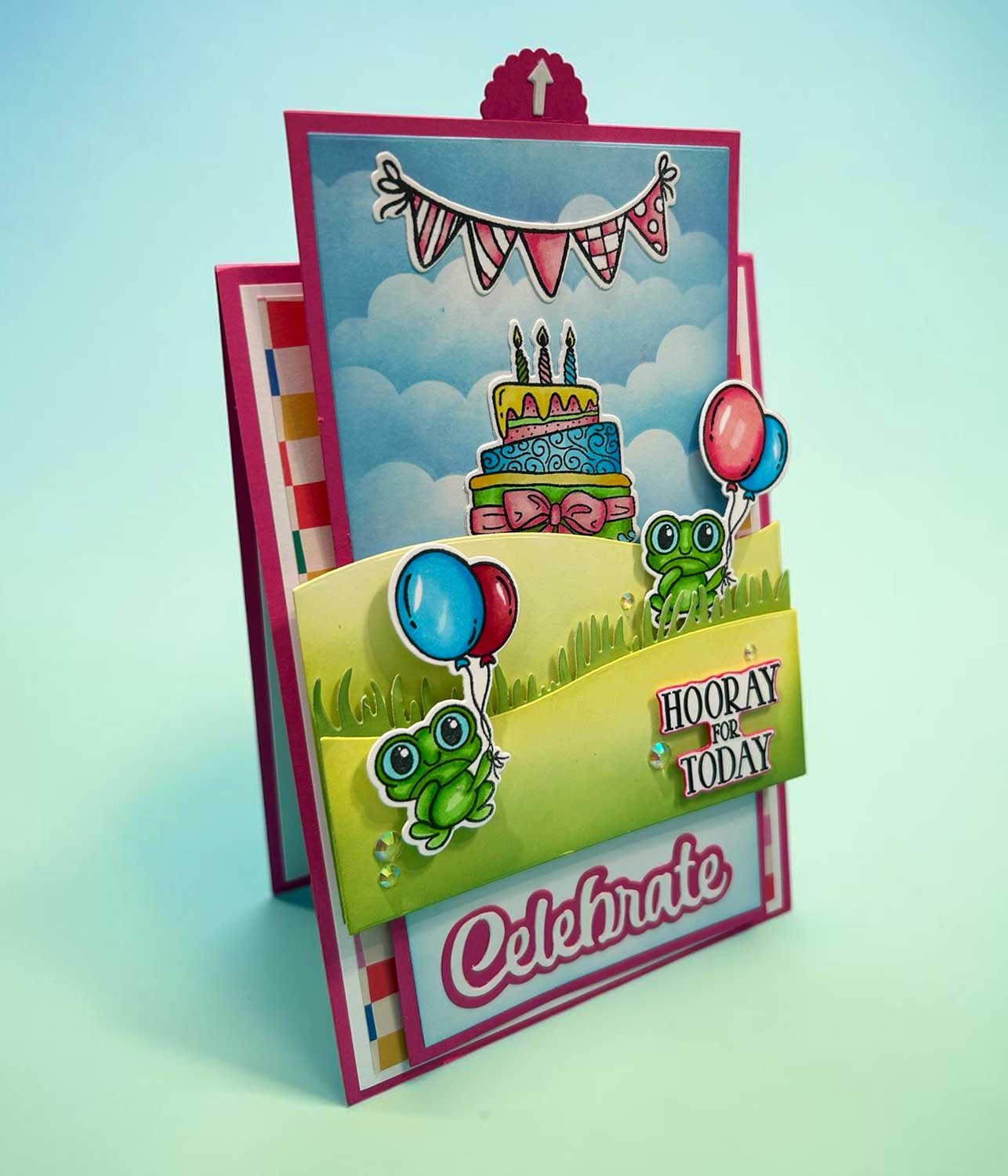 Made to Surprise 5'' x 7'' Die Set Double Slider Mechanism Set | Slide & Hide