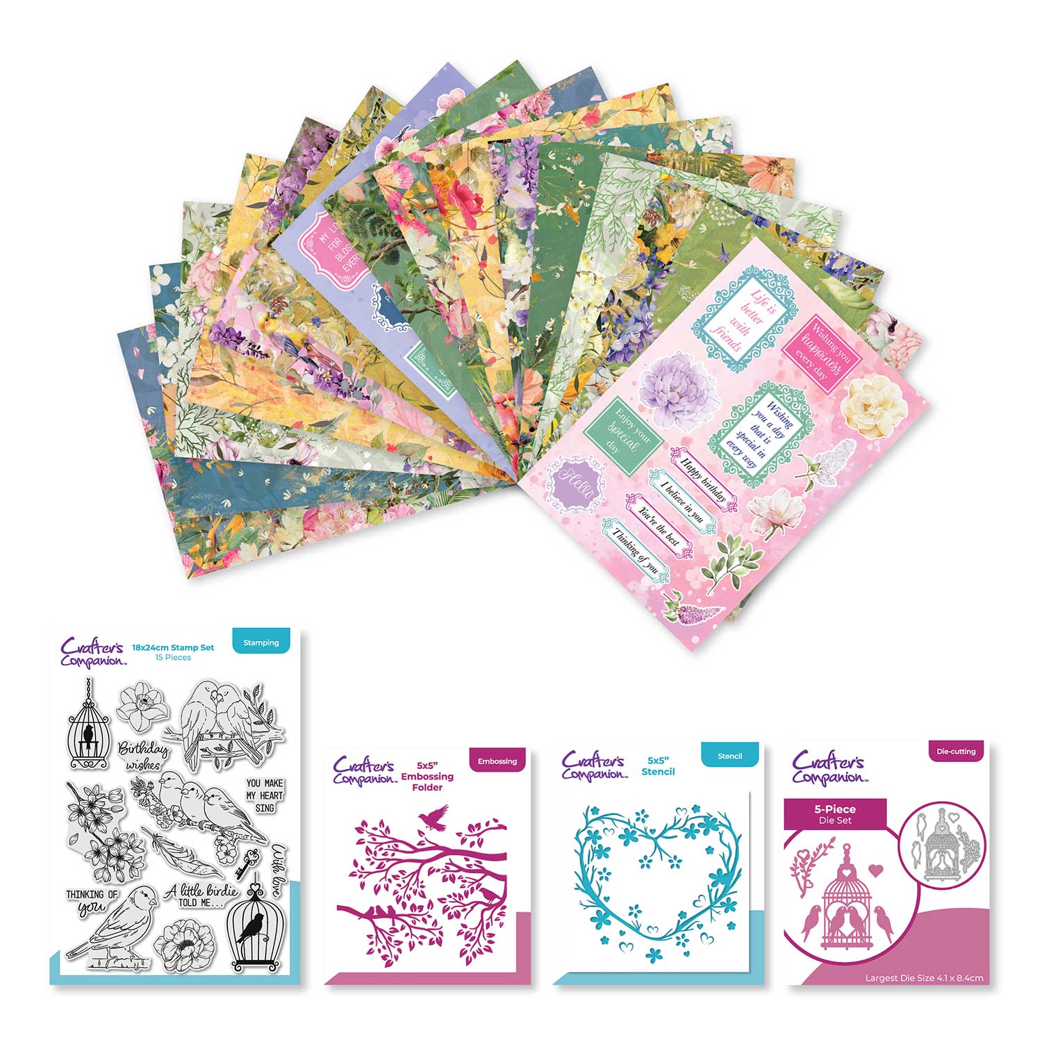 Crafter's Companion Crafter's Inspiration Magazine & Kit #12