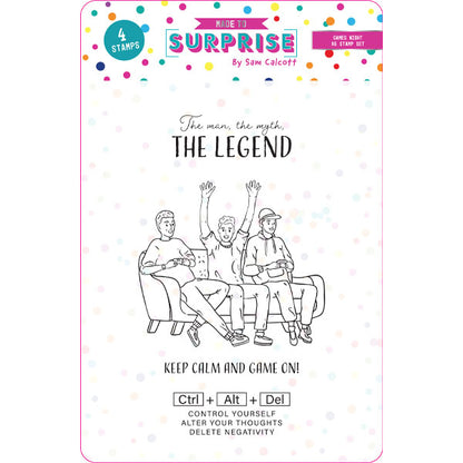 Made to Surprise A5 Stamp Games Night | Let The Good Times Roll