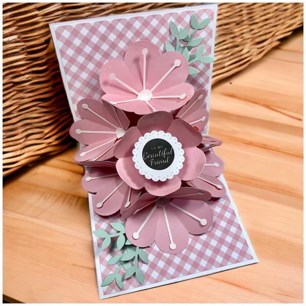 Made To Surprise 3D Die and Clear Stamp Set Pop Up Bold Blooms by Sam Calcott | Set of 16