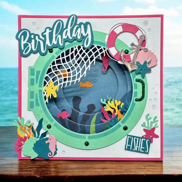Made to Surprise Die Set It's A-Boat Time | All Occasion Frames
