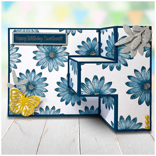 Made To Surprise Die Set 6in x 6in Tri-Fold Showstopper Mechanism Set of 7 | Showstopper Collection