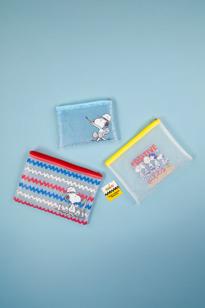Peanuts Handy Storage Pouch Set