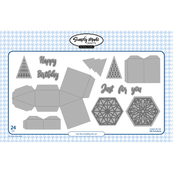 Simply Made Crafts Die Set Outside The Box Builder Set | Celebration Time