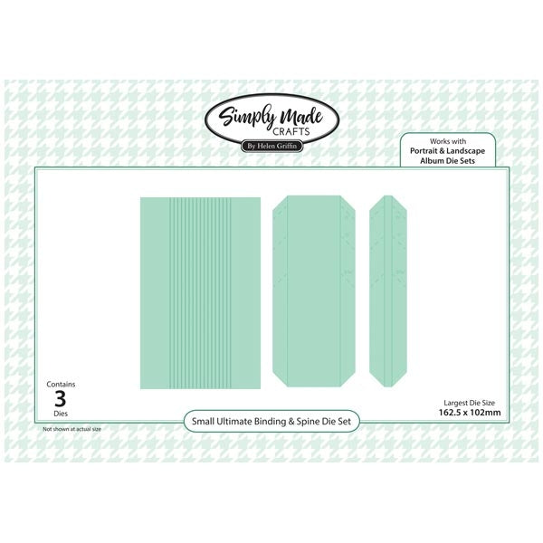 Simply Made Crafts Die Set Small Ultimate Binding & Spine System