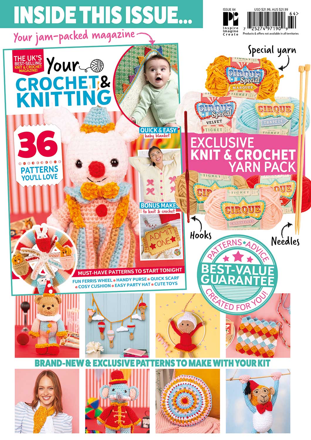 Your Crochet & Knitting Magazine #64