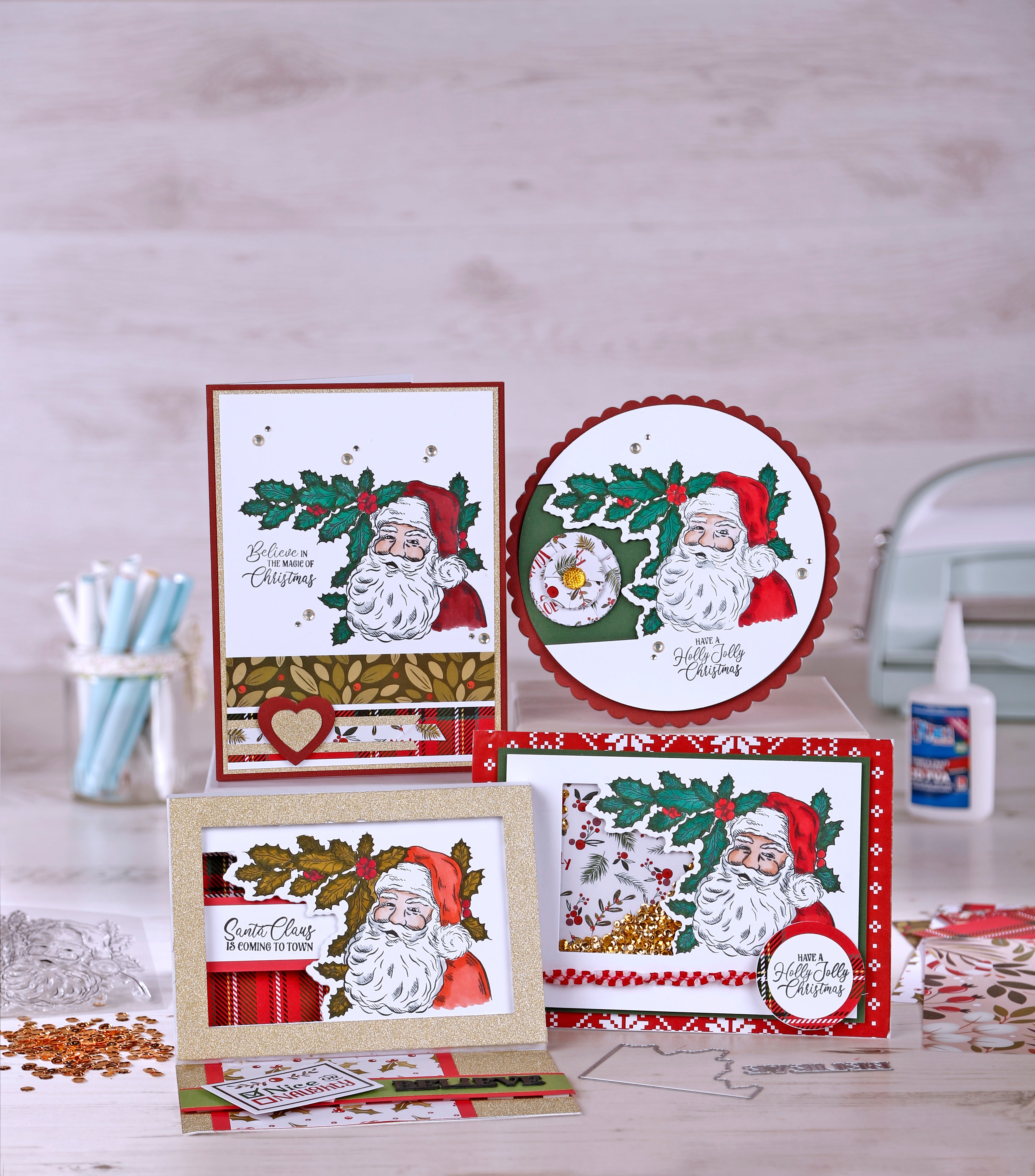 Simply Cards & Papercraft 245 Digital Downloads - Believe in the Magic papers