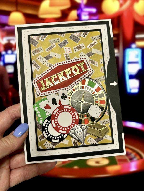 Made To Surprise Stamp & Die Set - With A Little Luck | All Fun & Games