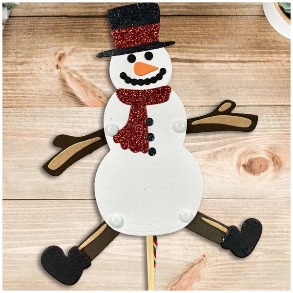 Made To Surprise Die Set Fairy and Snowman Set of 18 | It's Only A Puppet Collection