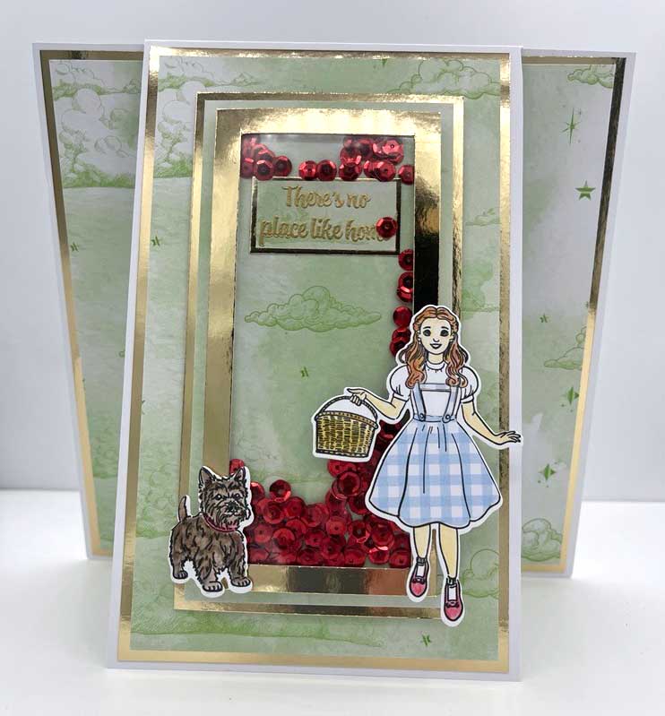 Wizard of Oz Die and A5 Stamp Set Follow The Yellow Brick Road | Wicked & Wonderful Oz