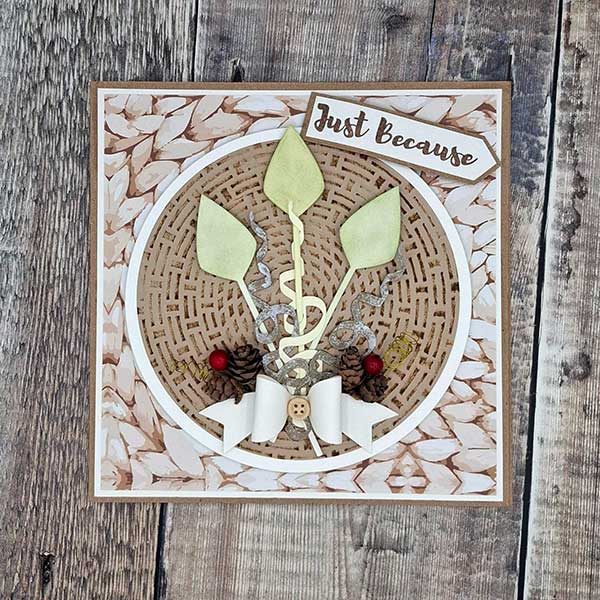 Card Making Magic 8''x 8'' Paper Pack Fabrics & Florals | Hat's Off