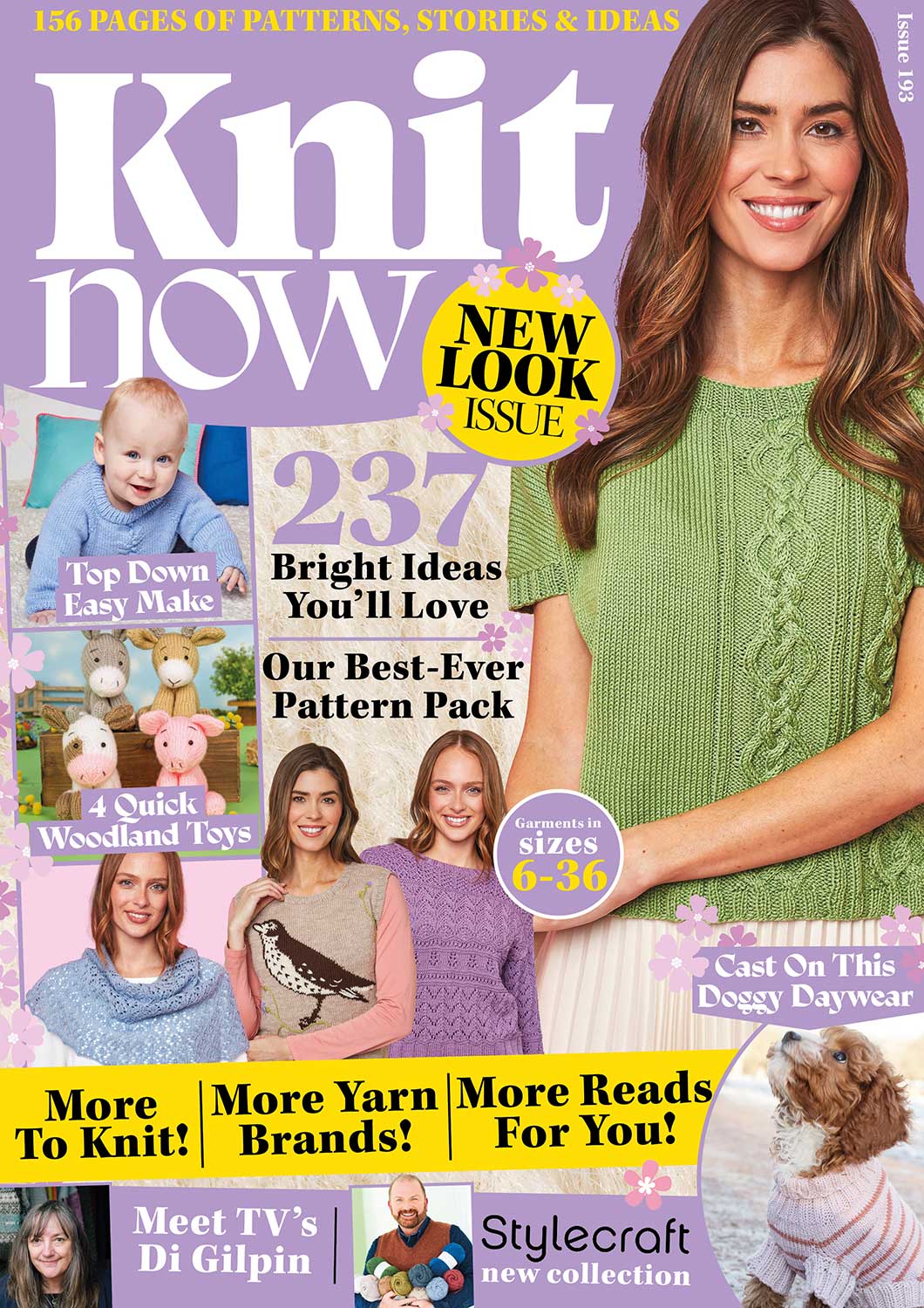 Knit Now Magazine #193