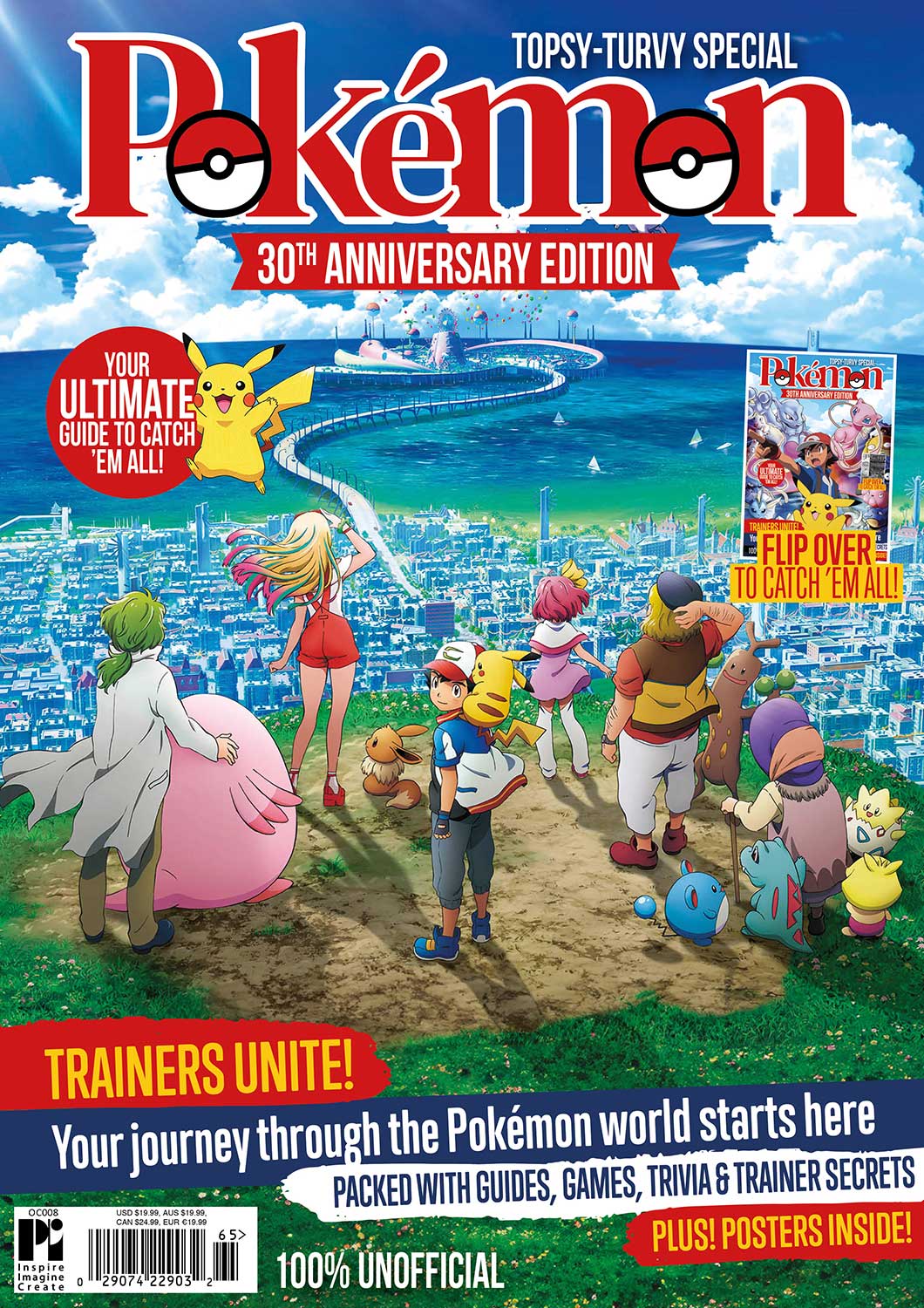 Pokemon 30th Anniversary Topsy-Turvy Special