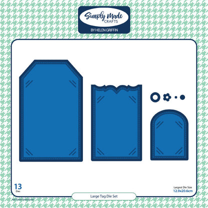 Simply Made Crafts Die Set Large Tags | Vintage Market