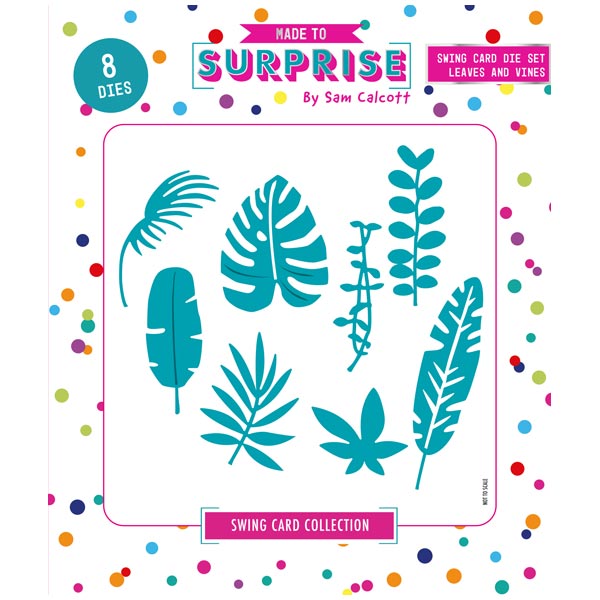 Made To Surprise Die Set Leaves & Vines Additions by Sam Calcott | Set of 8