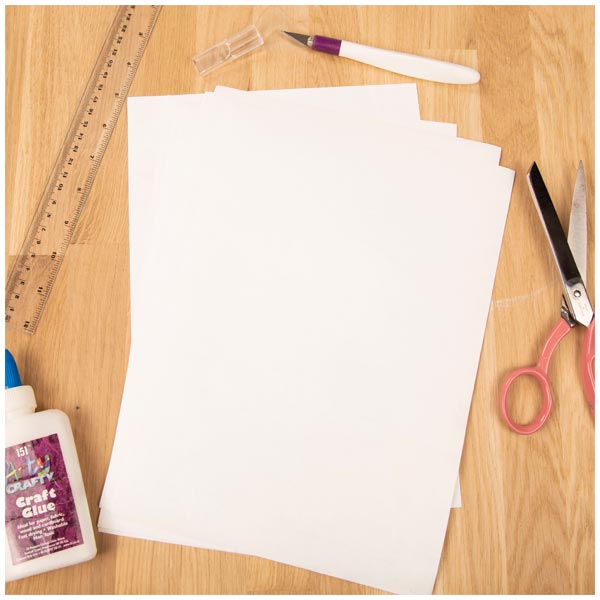 Simply Made Crafts A4 Album Reinforcing Paper | Pack of 10