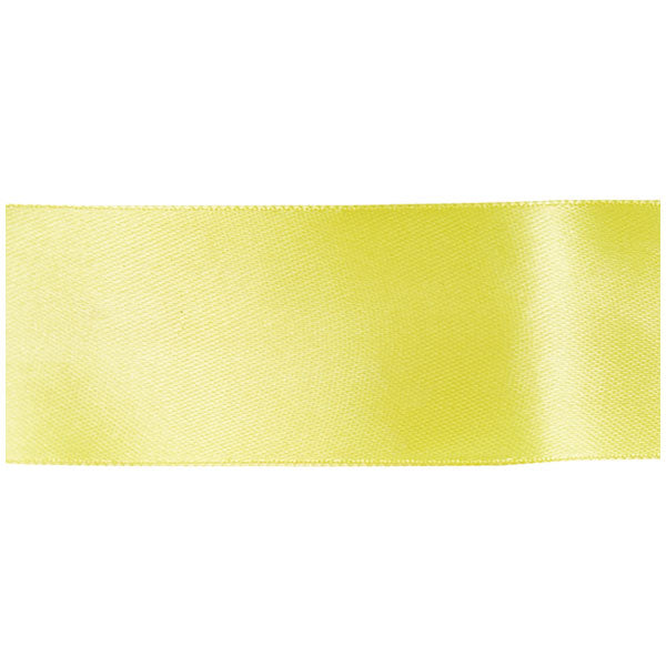 Card Making Magic The Decorative Collection 40mm Satin Ribbon Yellow