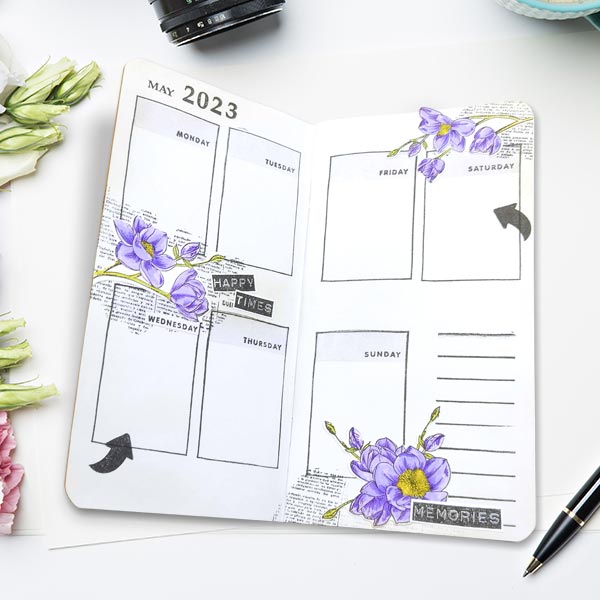 Simply Made Crafts Die and Stamp Set Accessories Set of 33 | Memories Collection