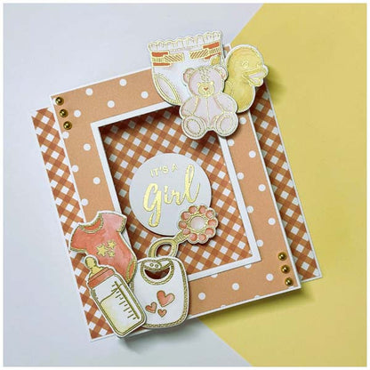 Made To Surprise Mechanism Die Set 6in x 6in Secret Messages Card | Set of 8