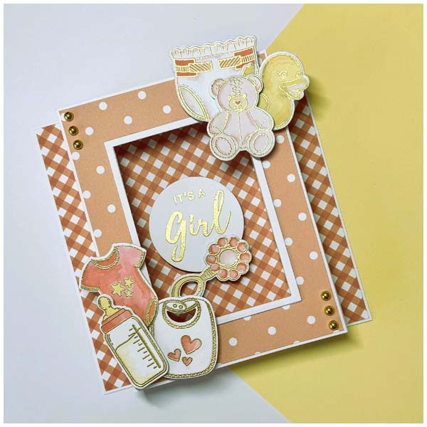 Made To Surprise Mechanism Die Set 6in x 6in Secret Messages Card | Set of 8