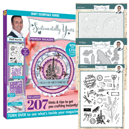 Phill Martin Sentimentally Yours Magazine & Kit #11