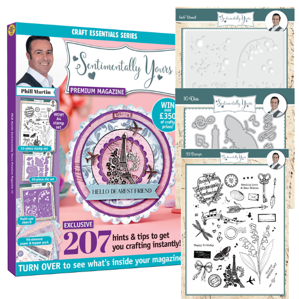 Phill Martin Sentimentally Yours Magazine & Kit #11