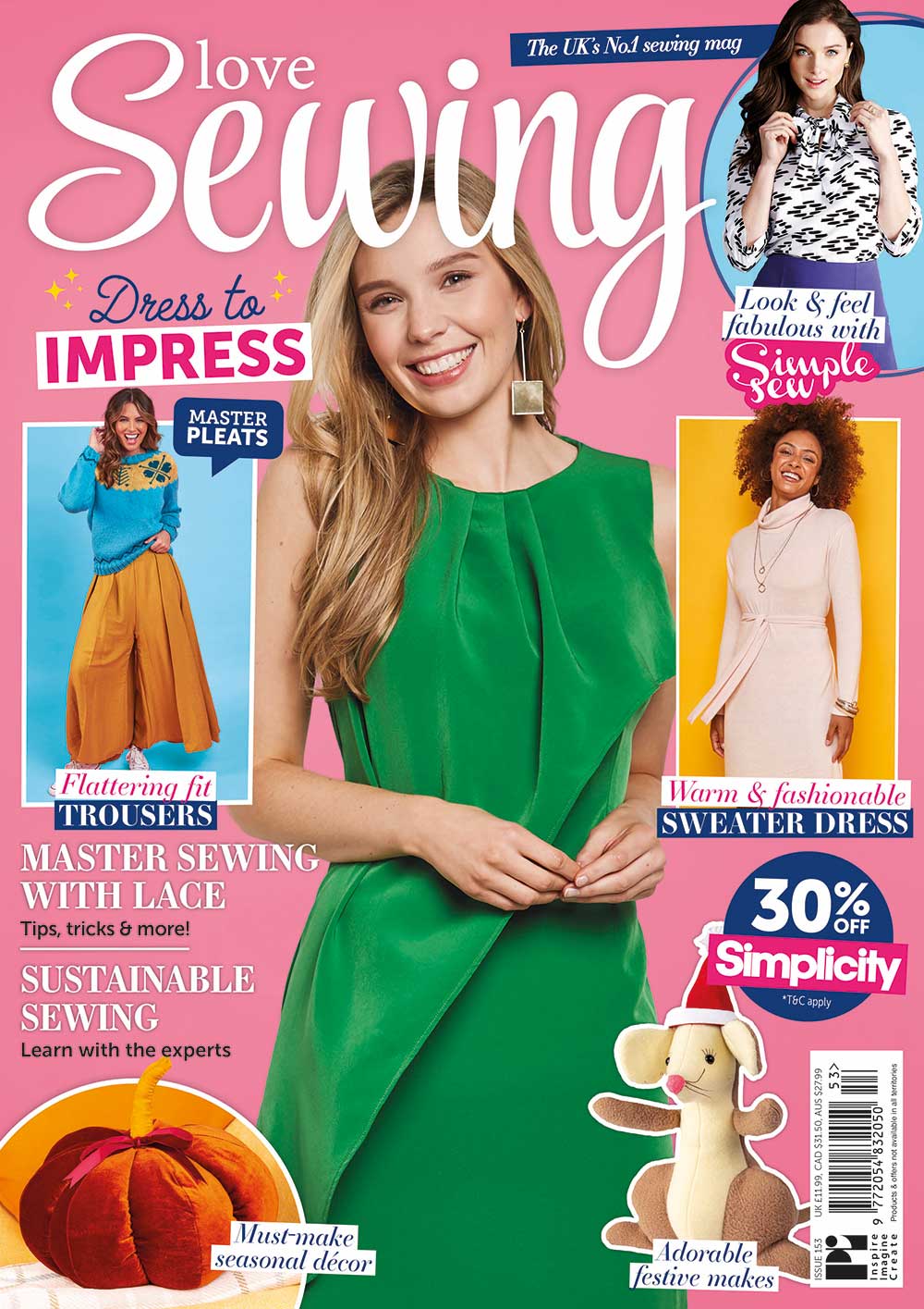 Love Sewing Magazine #153