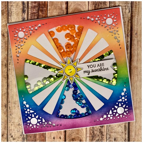 Made To Surprise Overlay Die Set 6in x 6in Whatever The Weather Set of 5 | Reveal Wheel Collection
