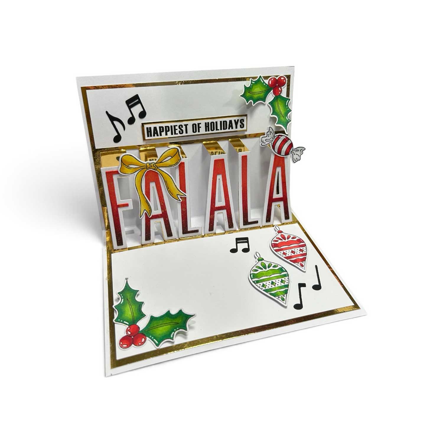 Made to Surprise A5 Stamp and Die Set FALALA | Say It With Words