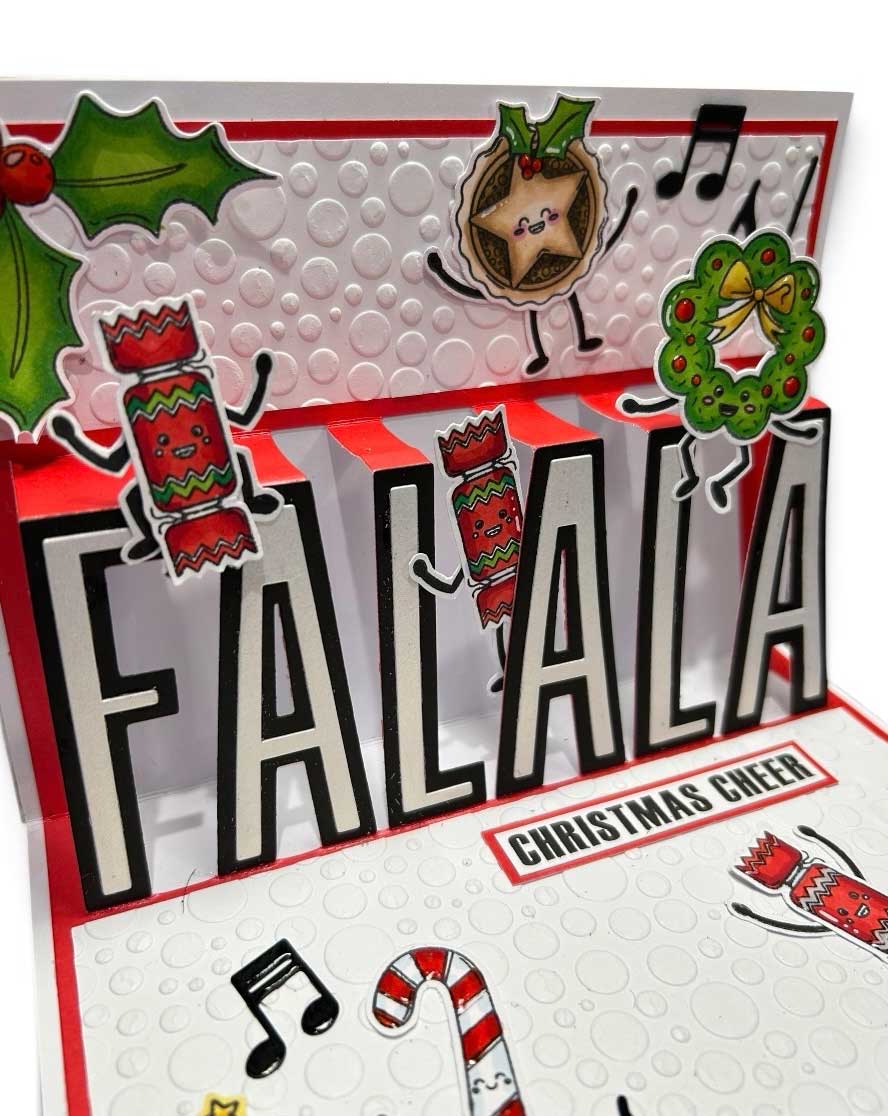 Made to Surprise A5 Stamp and Die Set FALALA | Say It With Words