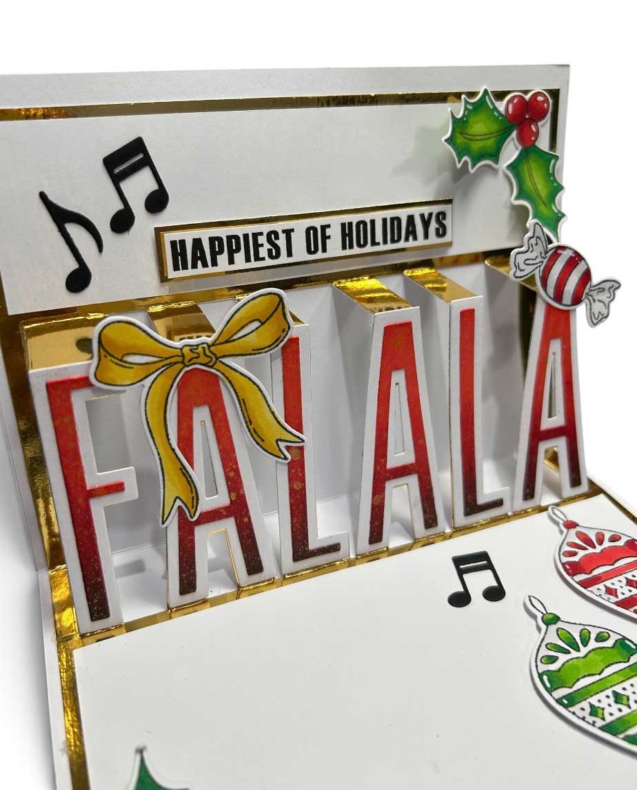 Made to Surprise A5 Stamp and Die Set FALALA | Say It With Words