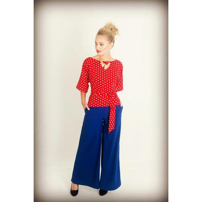 Digital Download | Simple Sew Palazzo Trousers/Pants with Pockets Pattern