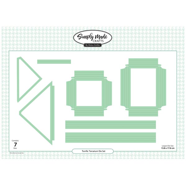 Simply Made Crafts Die Set Terrific Terrarium Set of 7 | Botanical Collection