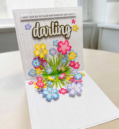 Made to Surprise 6''x 6'' Die Set Floral Pop Up | Another Surprise Inside