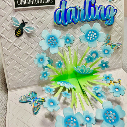 Made to Surprise 6''x 6'' Die Set Floral Pop Up | Another Surprise Inside