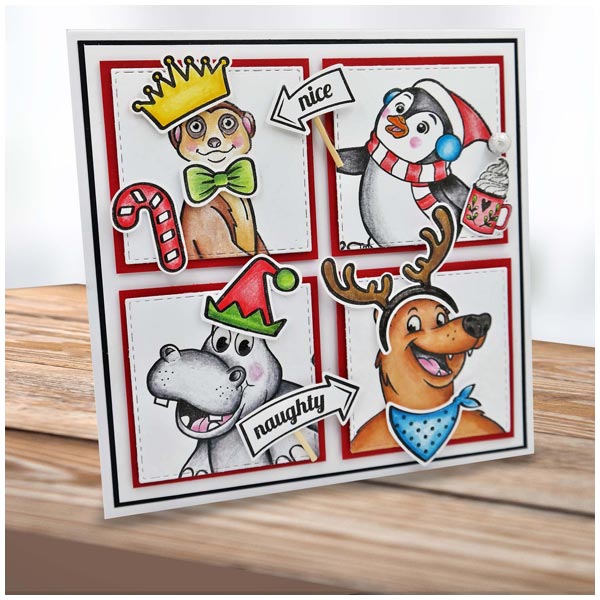 Made To Surprise Die Set Party Pieces Photo Booth Props Outline by Sam Calcott | Set of 8