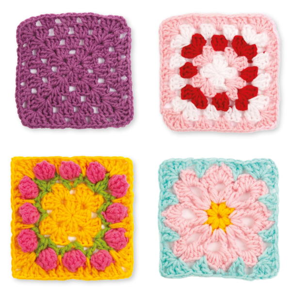 Granny Squares Made Easy Book