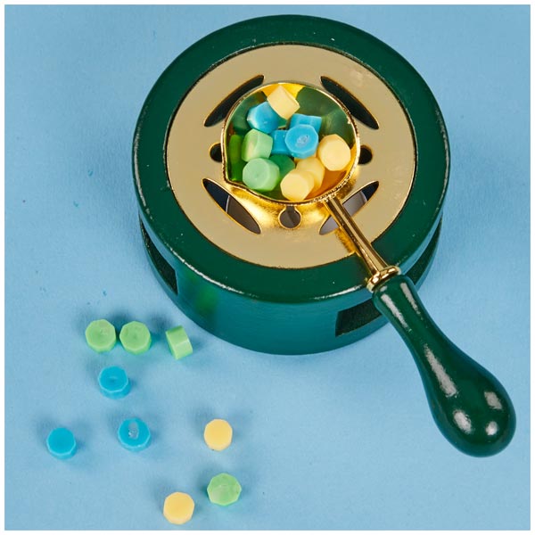 Made To Surprise Wax Seal Beads Set Happy Mail Green Mix