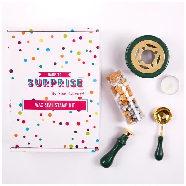 Made To Surprise Wax Seal Stamp Starter Kit Happy Mail All Occasions